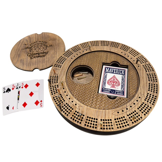 Logo Cribbage Board