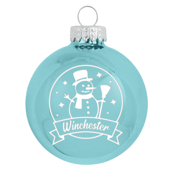 Frosty Snowman Banner