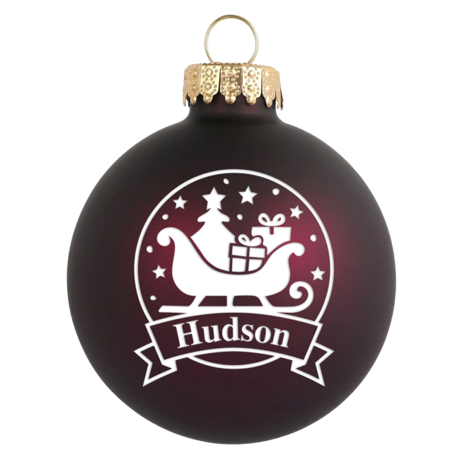 Santa's Sleigh Banner